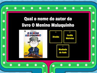  Interpretação Textual - O Menino Maluquinho