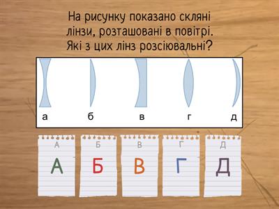 9 Лінзи. Оптична сила лінзи.