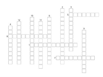 Word Formation Crossword