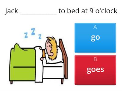 Superminds 2 quiz pres simp 3rd person