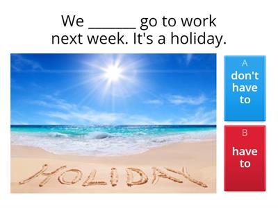 Modals of obligation 