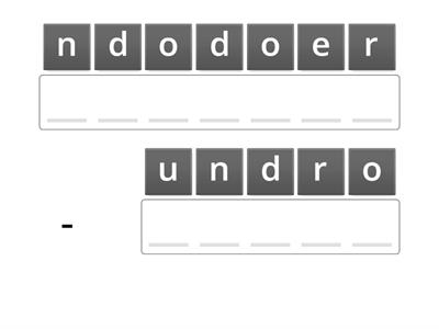 formas y texturas anagram