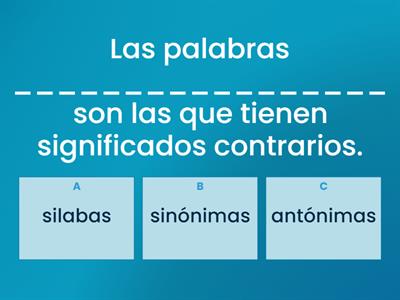 Antónimos