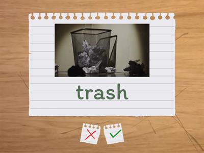 Different kinds of pollution