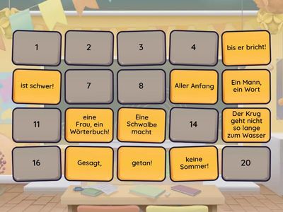 Deutsche Sprichwörter