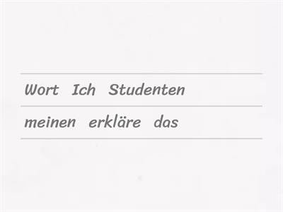 Menschen A2.2 Dativ Akkusativ