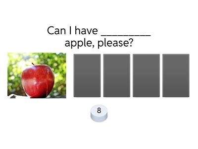 * Countable and uncountable nouns