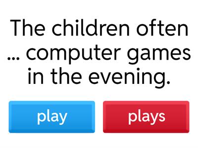 GW a2 Present Simple +-