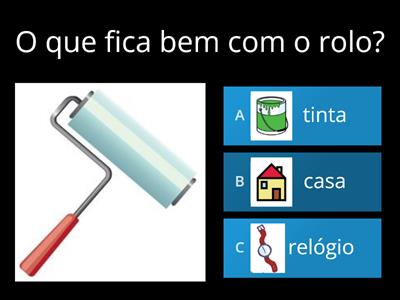 associação semântica - fonema /R/