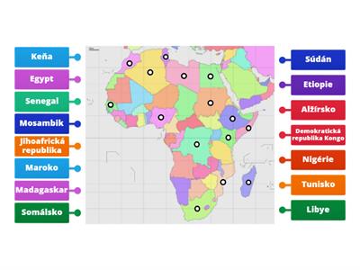 Z-7 AFRIKA (státy)