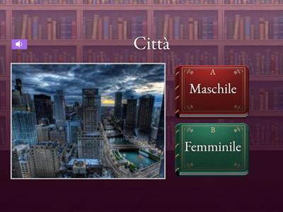 Maschile o Femminile ?