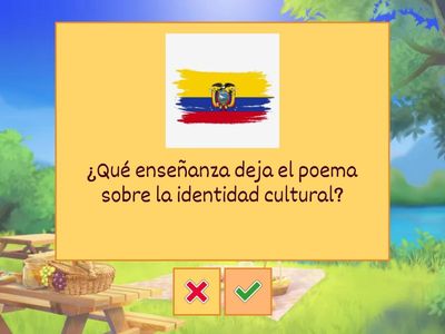 Descubre el mensaje del poema.