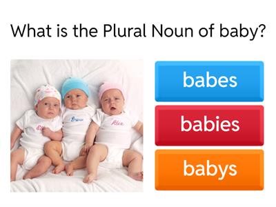PLURAL NOUNS PREFIRST