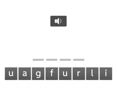 Week 5 Spelling Games