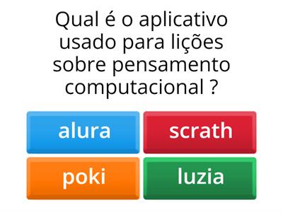 Pensamento Computacional