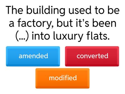 Ready for C1 - Verbs of Change