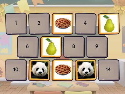  Letter "P" - Memory Game