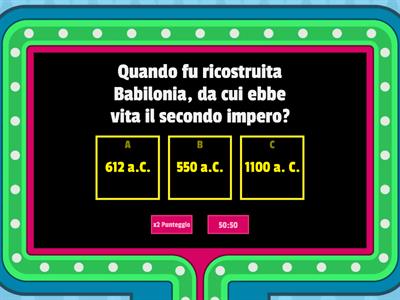 QUIZ SHOW: I Babilonesi