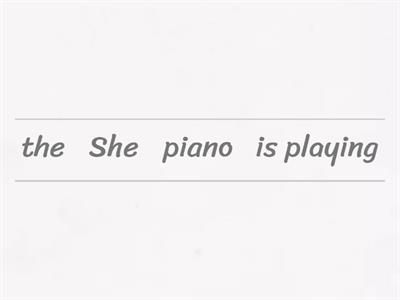 Hiện tại tiếp diễn