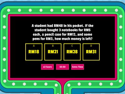 Mathematical Problem-solving questions