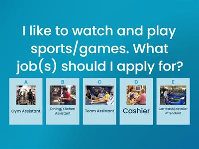 Connecting Interests and Jobs