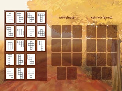 Würfelnetze erkennen