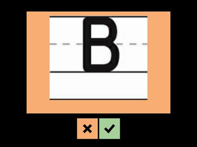 A~E字母配對(大寫)