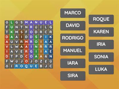 NOMBRES 1ºA 12 A 22