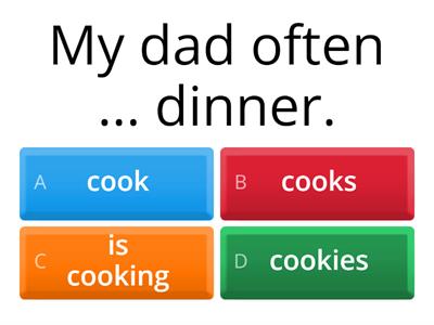 Simple present VS Present Continuous