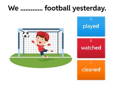 Simple Past Tense (Regular Verbs)