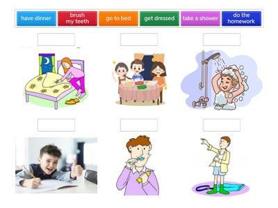  Daily routines-kids-part 2-3