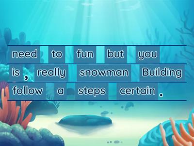 Compound Sentences-Because, But, So (Snowmen)