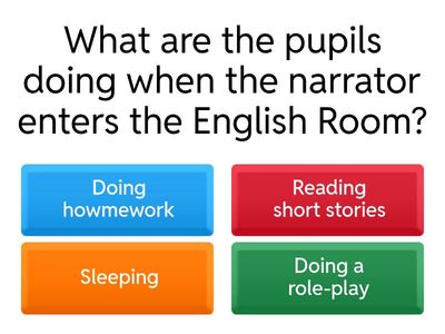 English Room : Story Detectives