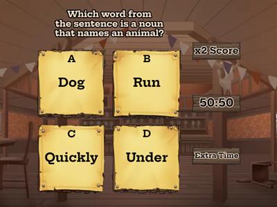 Grammar and Sentence Structure Quiz