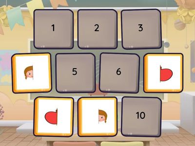 Symmetry memory game- Senior Infants