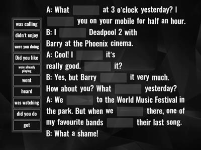 High Note 2: 3A Grammar Quiz 2