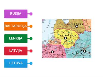 LIETUVA IR KAIMYNINĖS VALSTYBĖS