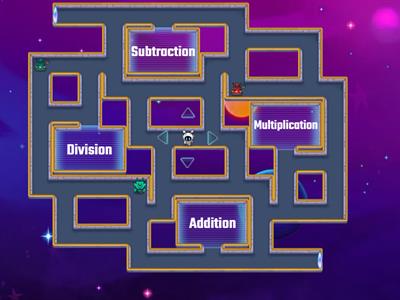 Maze Chase - Operation Clue Words