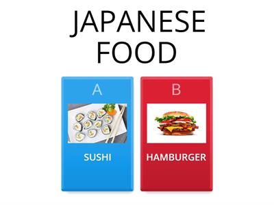 AMERICAN OR JAPANESE?