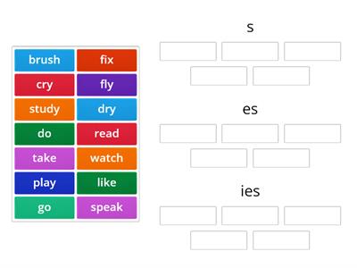 Present Simple (-s;-es)