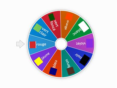 Seaux et Cubes Color Wheel