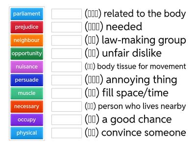 Grade 5 Week 7 Spellings