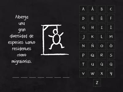 Tienes 3 palabras, descúbrelas y avanza (destacados en laguna de los pozuelos)