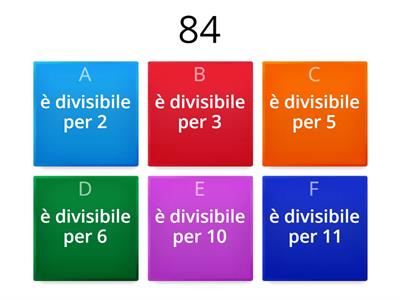E' divisibile per...