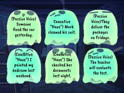 Grammar: Passive or causative? (Intermediate plus 1.1)