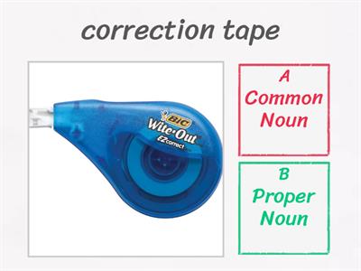 Common or Proper Noun