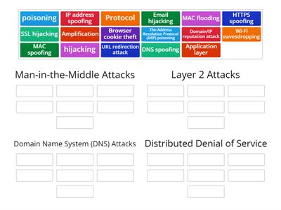 Network Attacks 11.6 Vocab