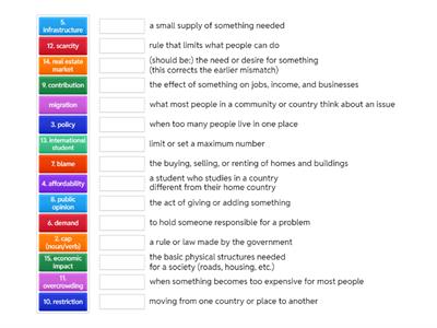 Academic Writing - Vocabulary - Cause and Effect Essay