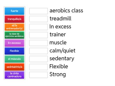 Senderos 3 Unit 3 Vocab