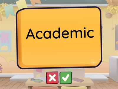 AWR - Academic Vs Non-Academic